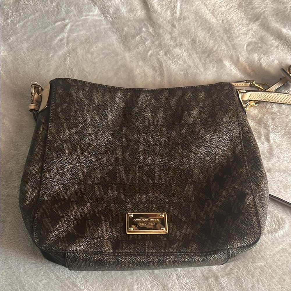Michael Kors Dark Brown Crossbody Bag